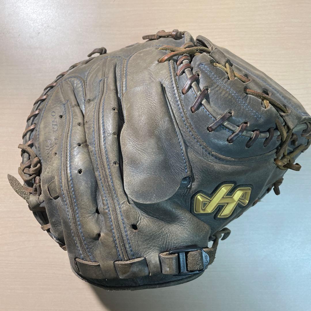 たけぽんさん　ハタケヤマ　硬式用キャッチャーミット