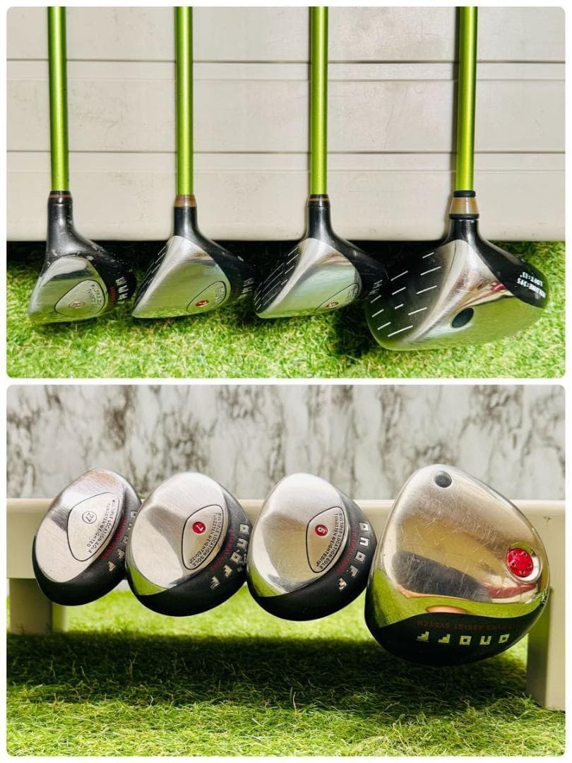 【良品】グローブライド オノフ 2006 レディースゴルフセット 10本 L