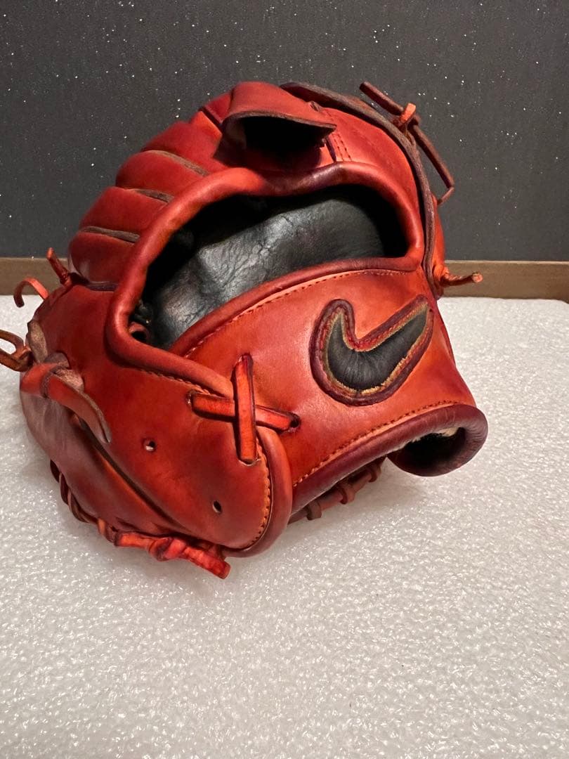 ★廃盤★希少★ NIKE ナイキ 硬式 ピッチャー グラブ 指カバー 投手