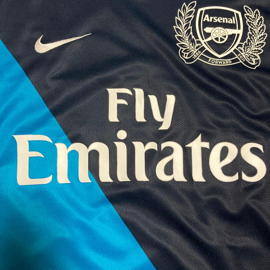 美品 2011/2012 NIKE ナイキ アーセナル ユニフォーム アウェイ