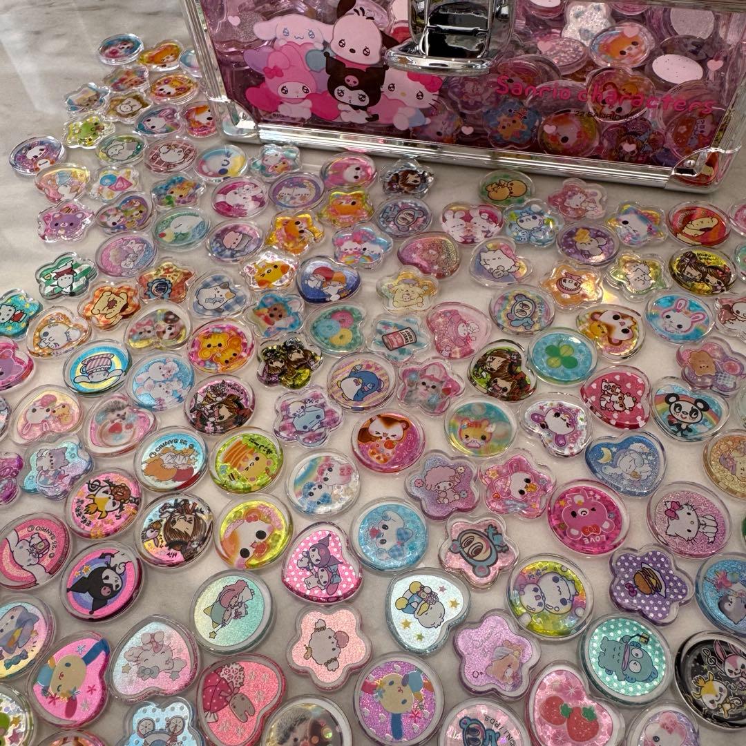 おはじきシールまとめ売り　バニティケース　サンリオ　サンリオキャラクター　平成