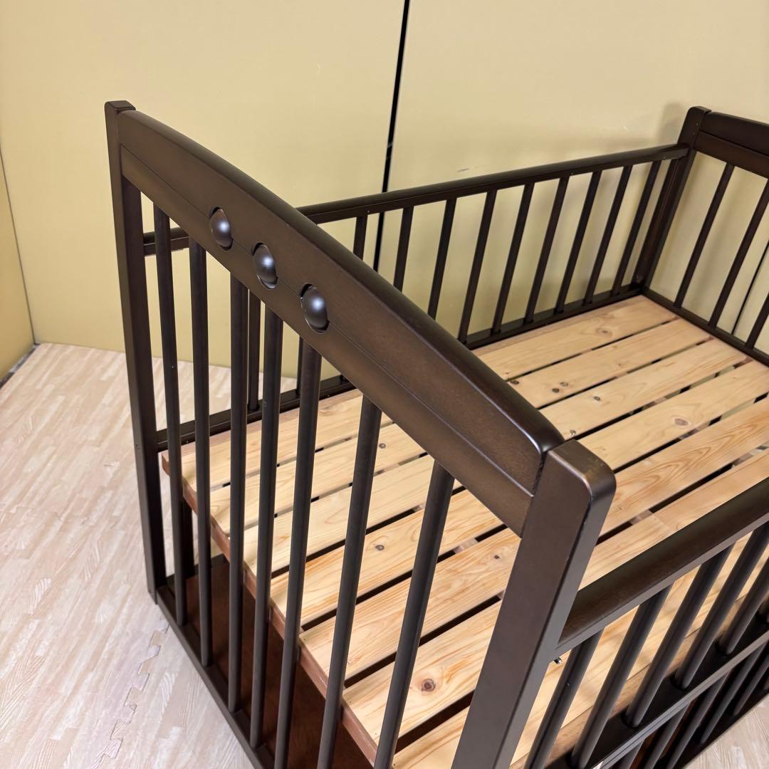 ☆すのこ床板☆　美品　日本製　サワベビー　デュアルスライドベッド　ティアラDX