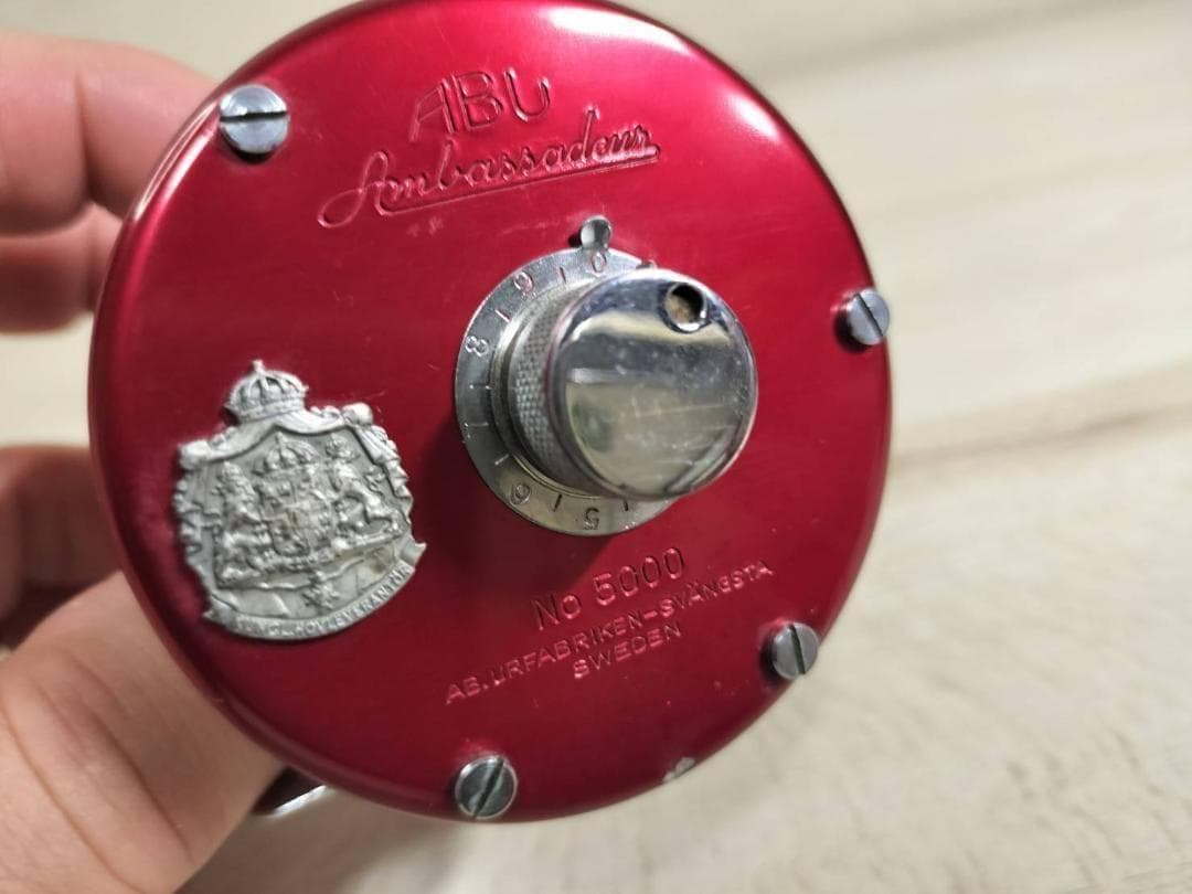 masaABU GARCIA アブ アンバサダー 5000　4ネジ