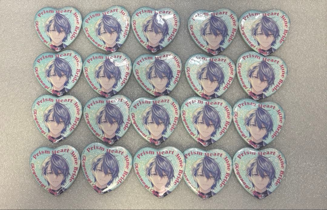 にじさんじ 小柳ロウ ジューンブライド ジュンブラ 缶バッジ 20点