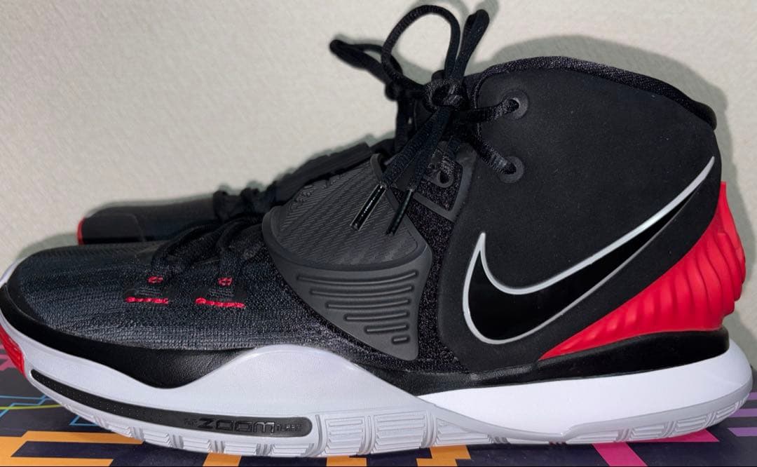 シューズ(男性用) NIKE Kyrie6 Bred EP 28.5cm