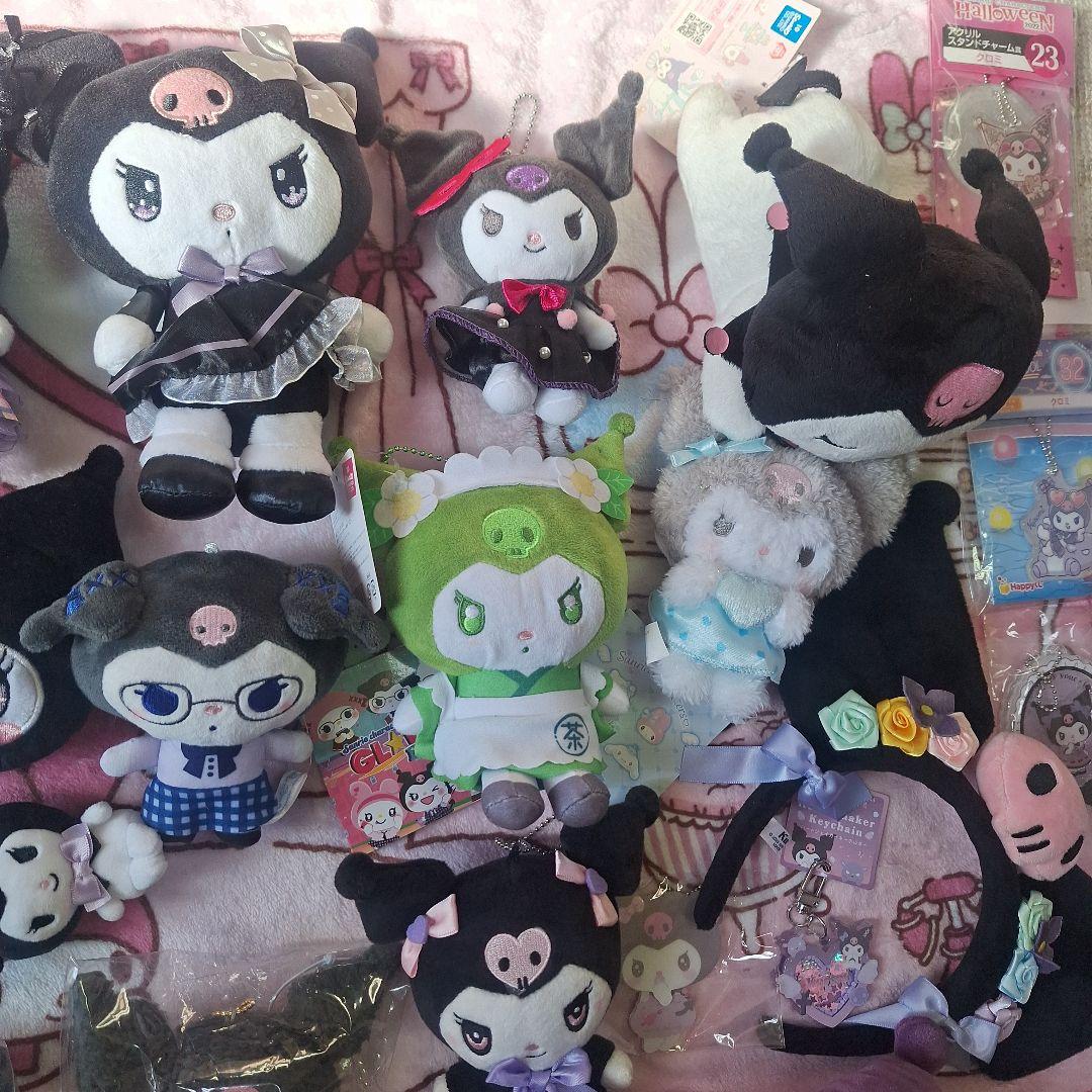 サンリオ クロミ ぬいぐるみ マスコット カチューシャ キーホルダー26個