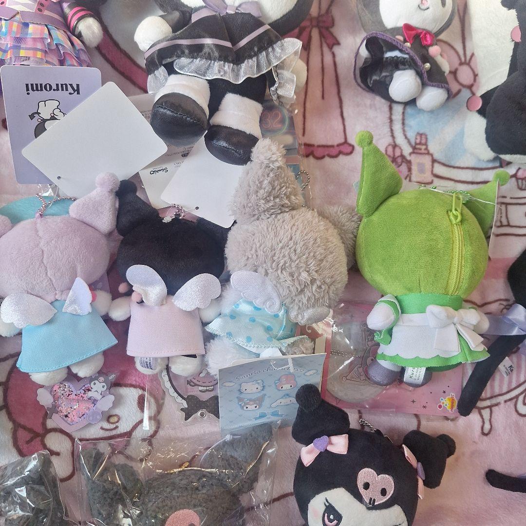 サンリオ クロミ ぬいぐるみ マスコット カチューシャ キーホルダー26個