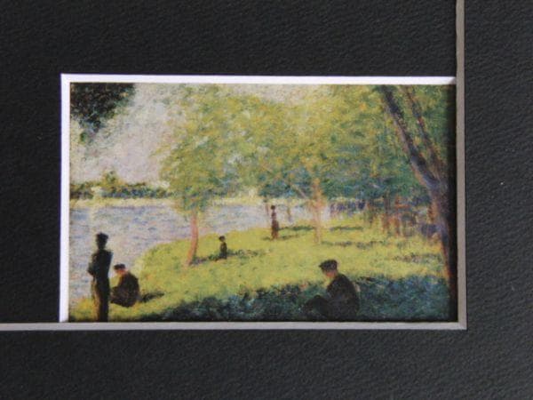 ジョルジュ・スーラ、≪グランド・ジャット島の日曜日の午後≫の習作　2