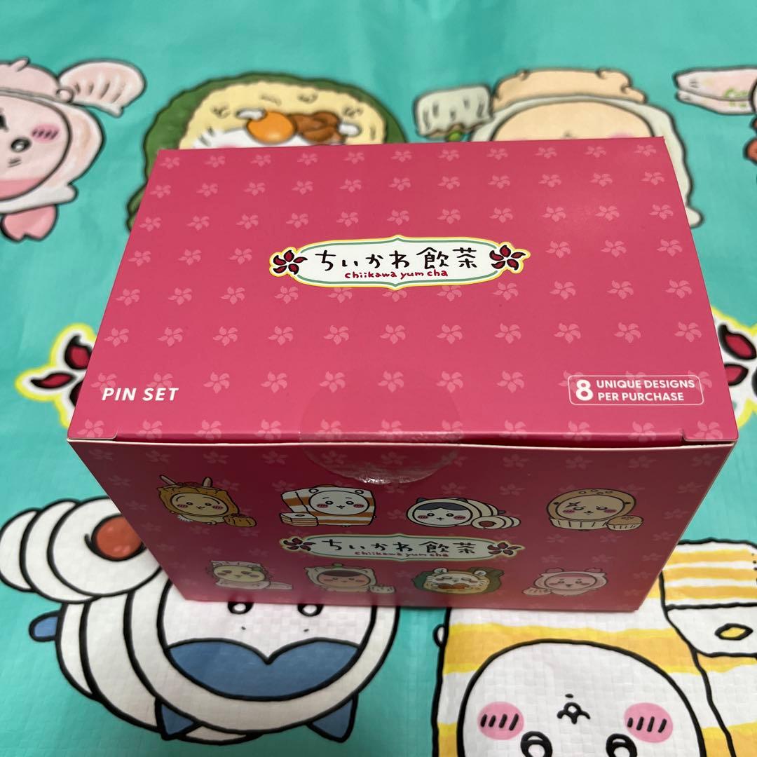 ちいかわ 香港限定 ちいかわ飲茶 ピンバッジ 8個セット