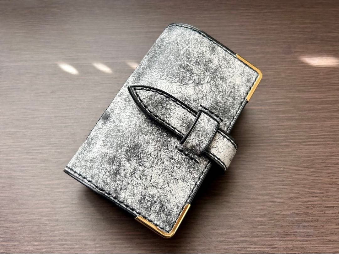 【マイクロ5】システム手帳　イタリアンレザー　ハンドメイド　マルゴーフォグ