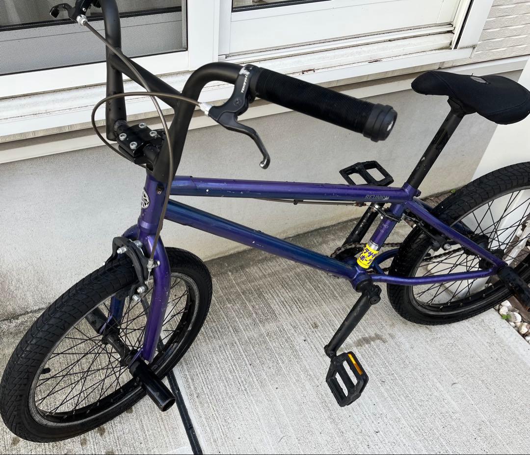 BMX自転車 紫