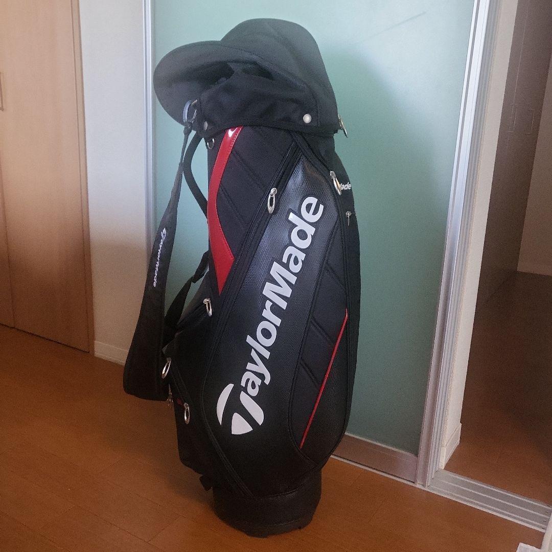 TaylorMade キャディバッグ 黒/赤