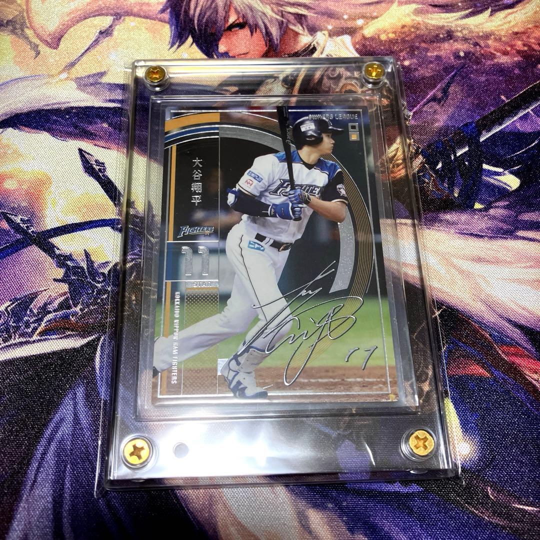 【スクリューダウン入り】オーナーズリーグ 2015 大谷翔平 銀箔サインカード