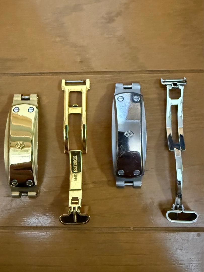 コラントッテ ブレスレット マグチタン GEO ゴールド&シルバー　バンド無し