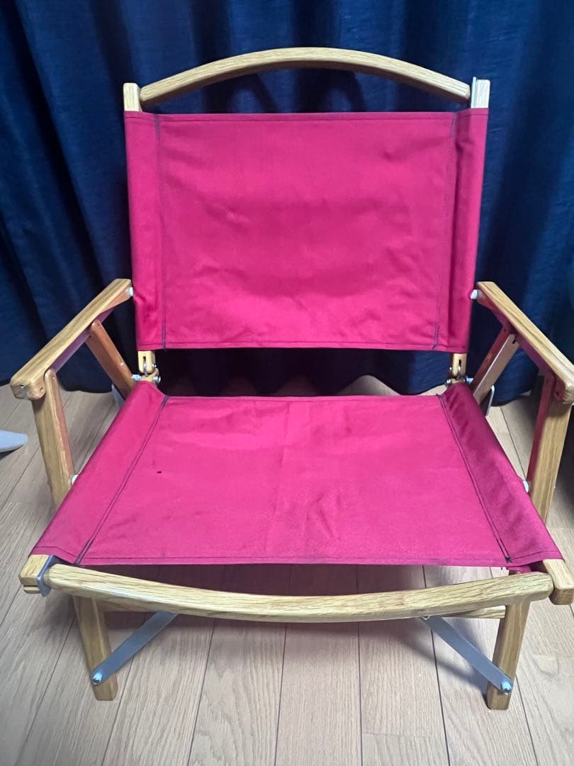 正規品 カーミットチェア 赤