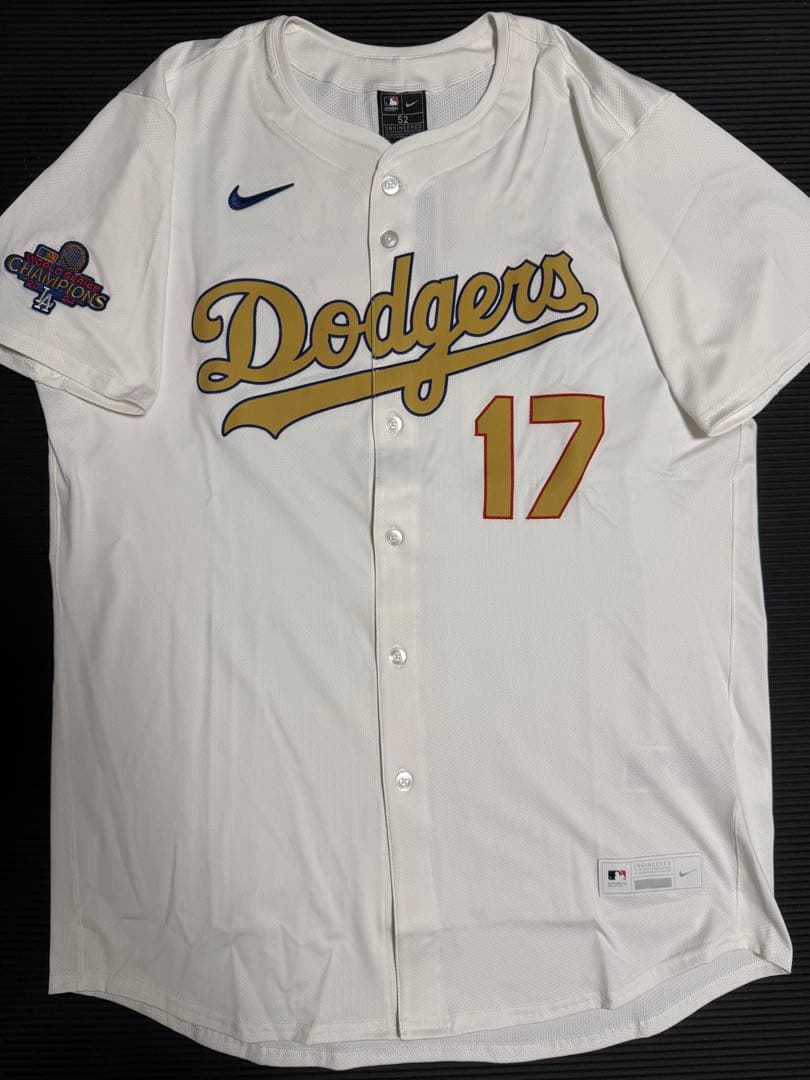 ドジャース　ゴールドユニフォーム　エリートジャージ　大谷翔平