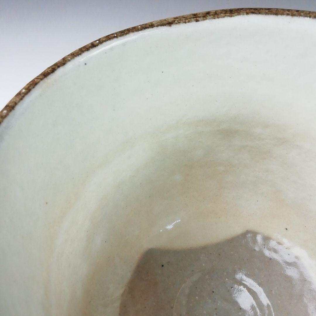 Ｔ３５０　茶碗　『福寿草絵』『浅見与し三 造』　共箱　抹茶碗　茶道具