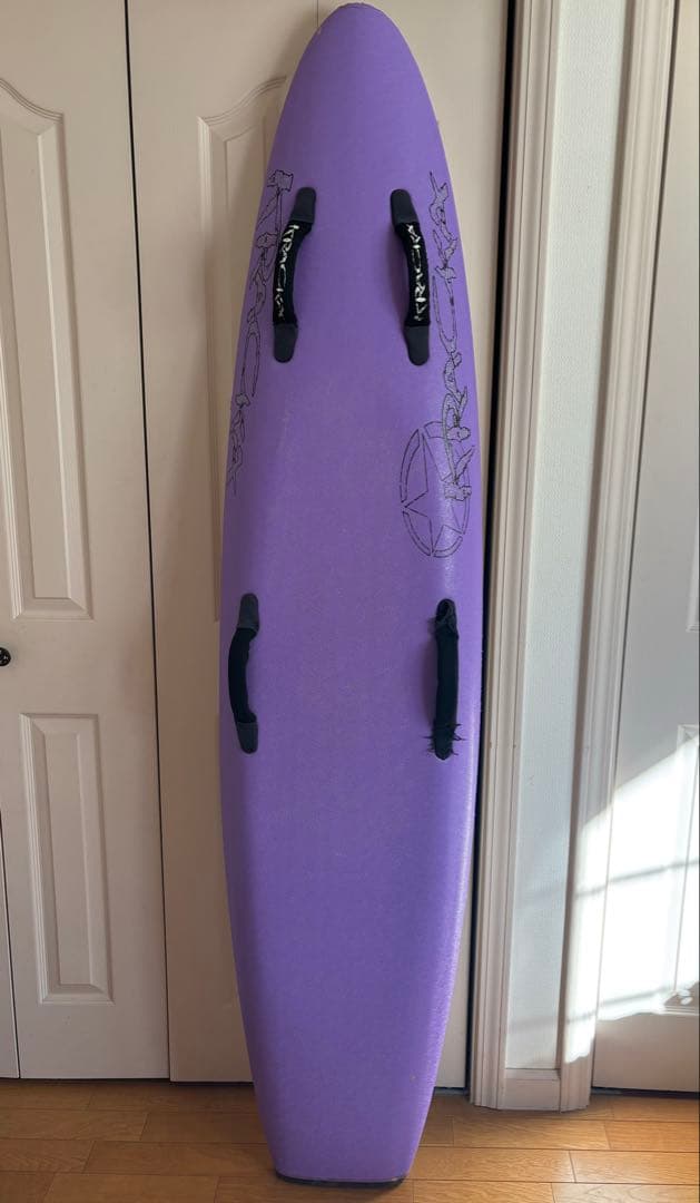 ※NaoKRACKA紫 パープル ソフト ジュニア ニッパーボード