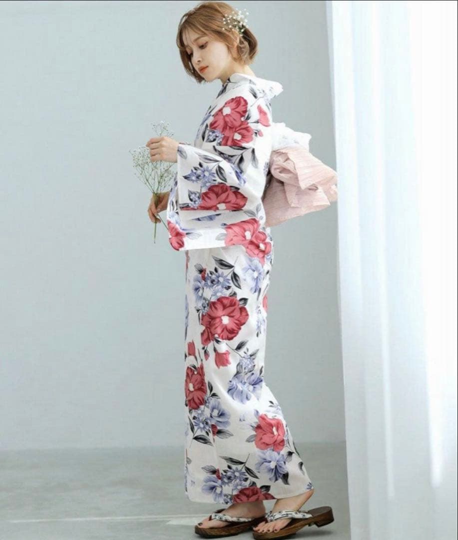 DITA ディータ　京のはんなり椿　浴衣　セット