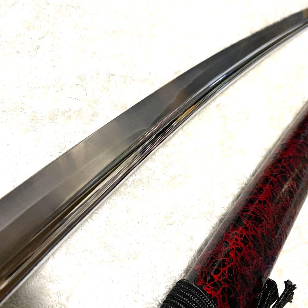 模造刀　千子村正　（柄糸　黒）　妖刀村正　金属刀身