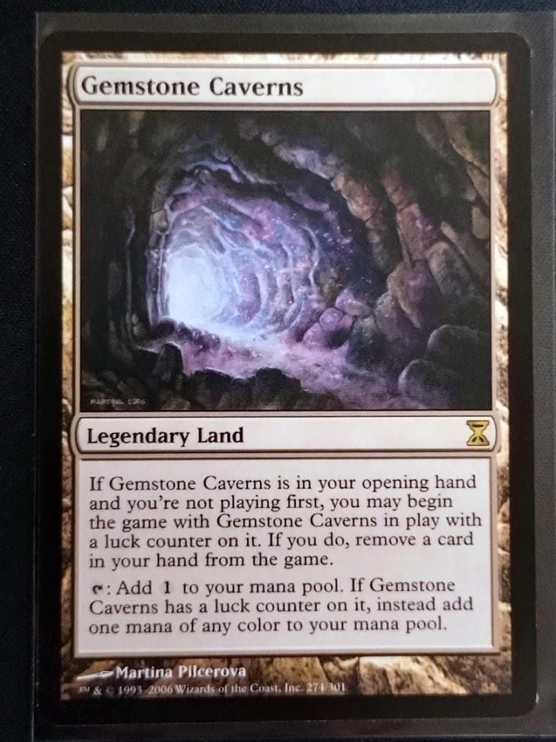 MTG 宝石の洞窟/Gemstone Caverns 英語 4枚セット TSP