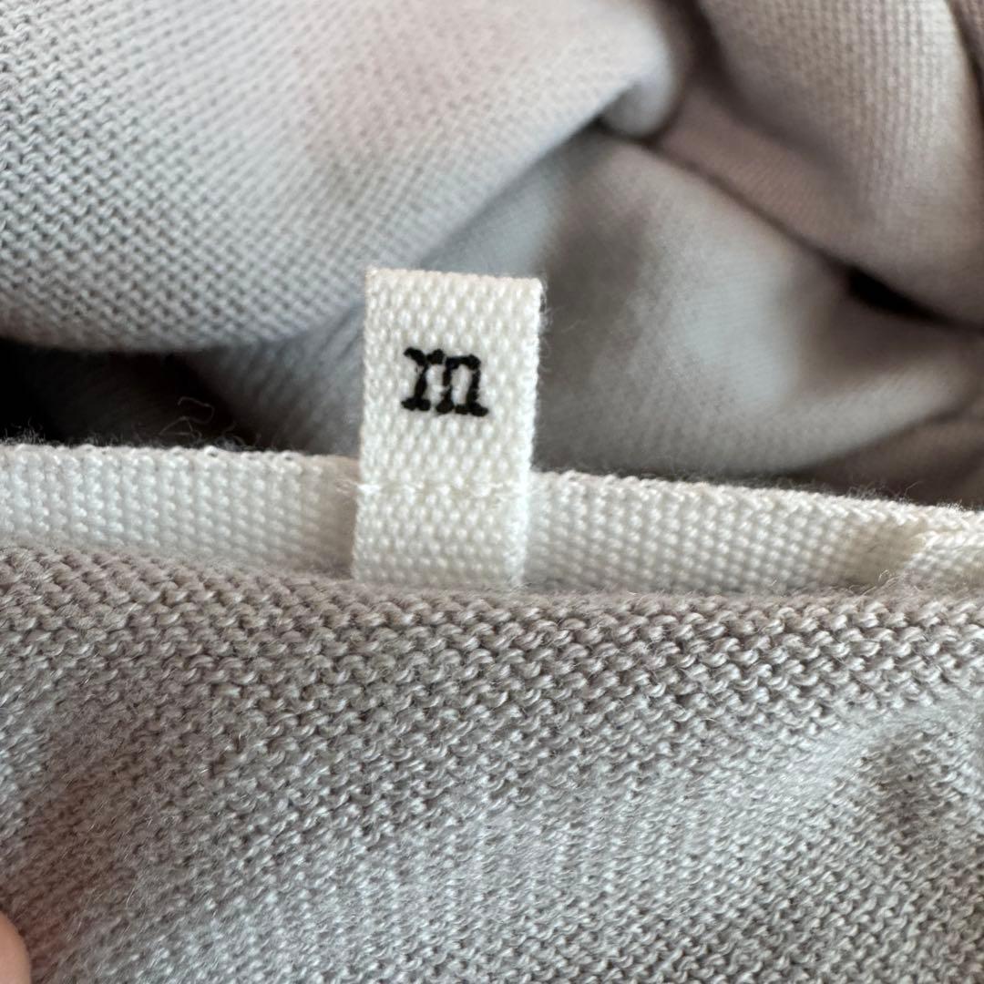 MaisonMargiela メゾンマルジェラ エルバーポッチ付ハイネックニット