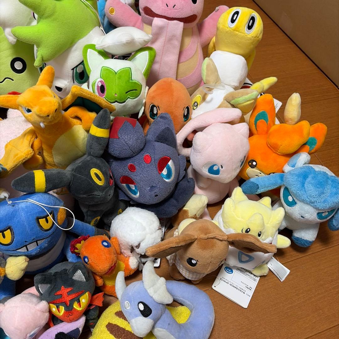 ポケモン ぬいぐるみ 大量まとめ売り 80個
