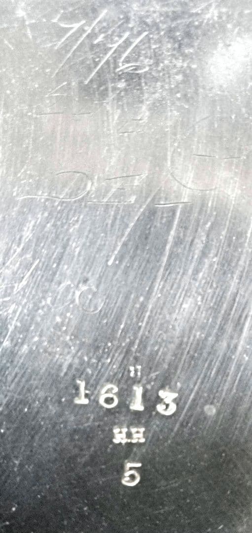 英国アンティーク　シルバーポット