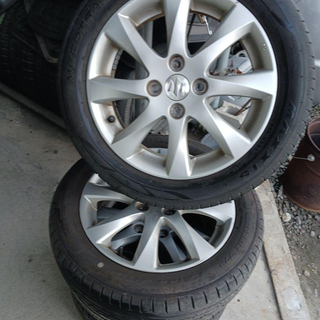 タンタン 2本のみ スズキ　ソリオ　ENKEI製 15インチ タイヤ