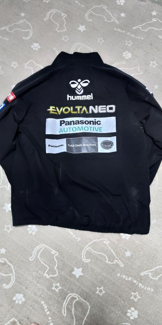 2025 ガンバ大阪 ウーブンジャケット ブラック コーチスタッフ用 サイズXO