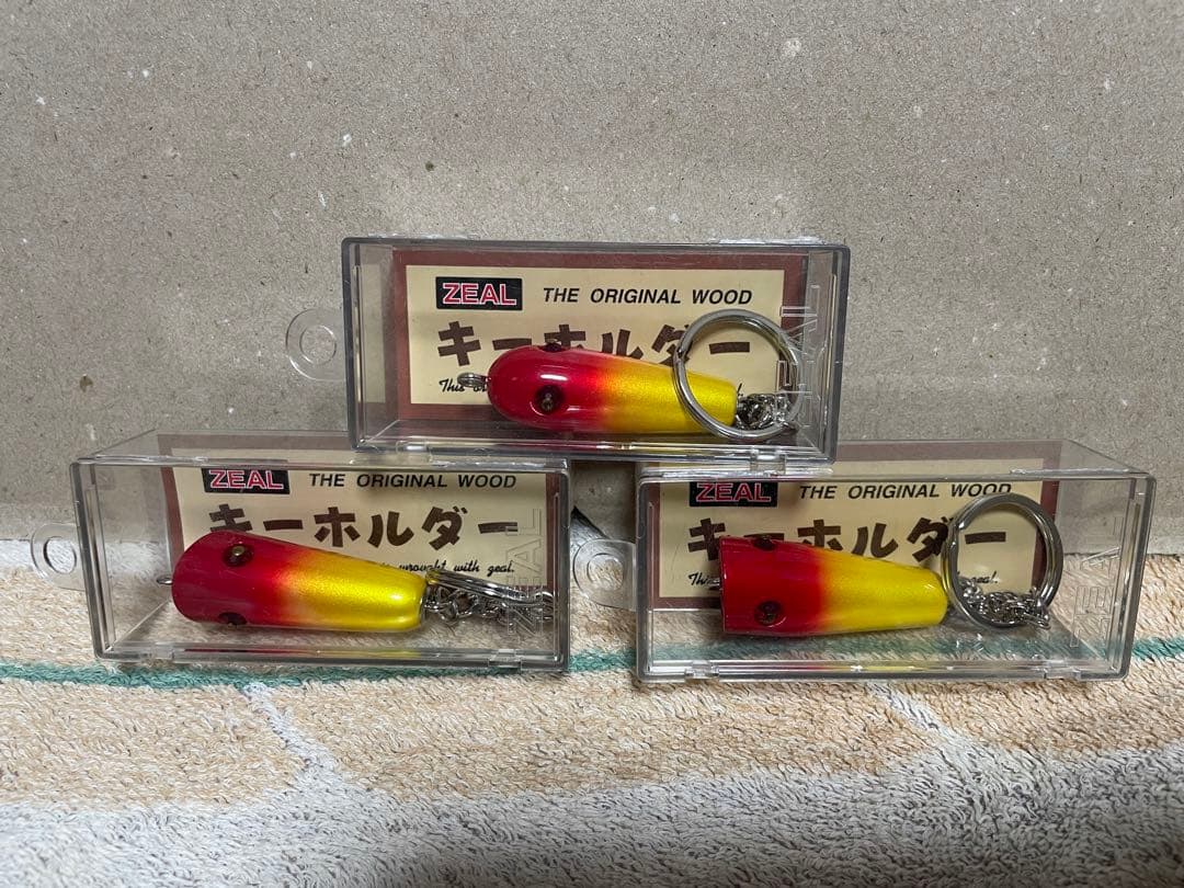 ZEAL キーホルダー 3個セット