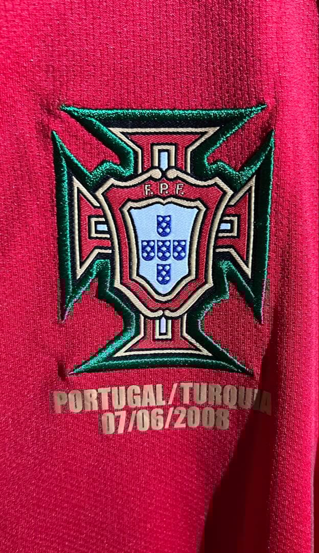 【正規品・タグ付】ロナウド ＃７ポルトガル０８／０９ ユニフォーム（H）