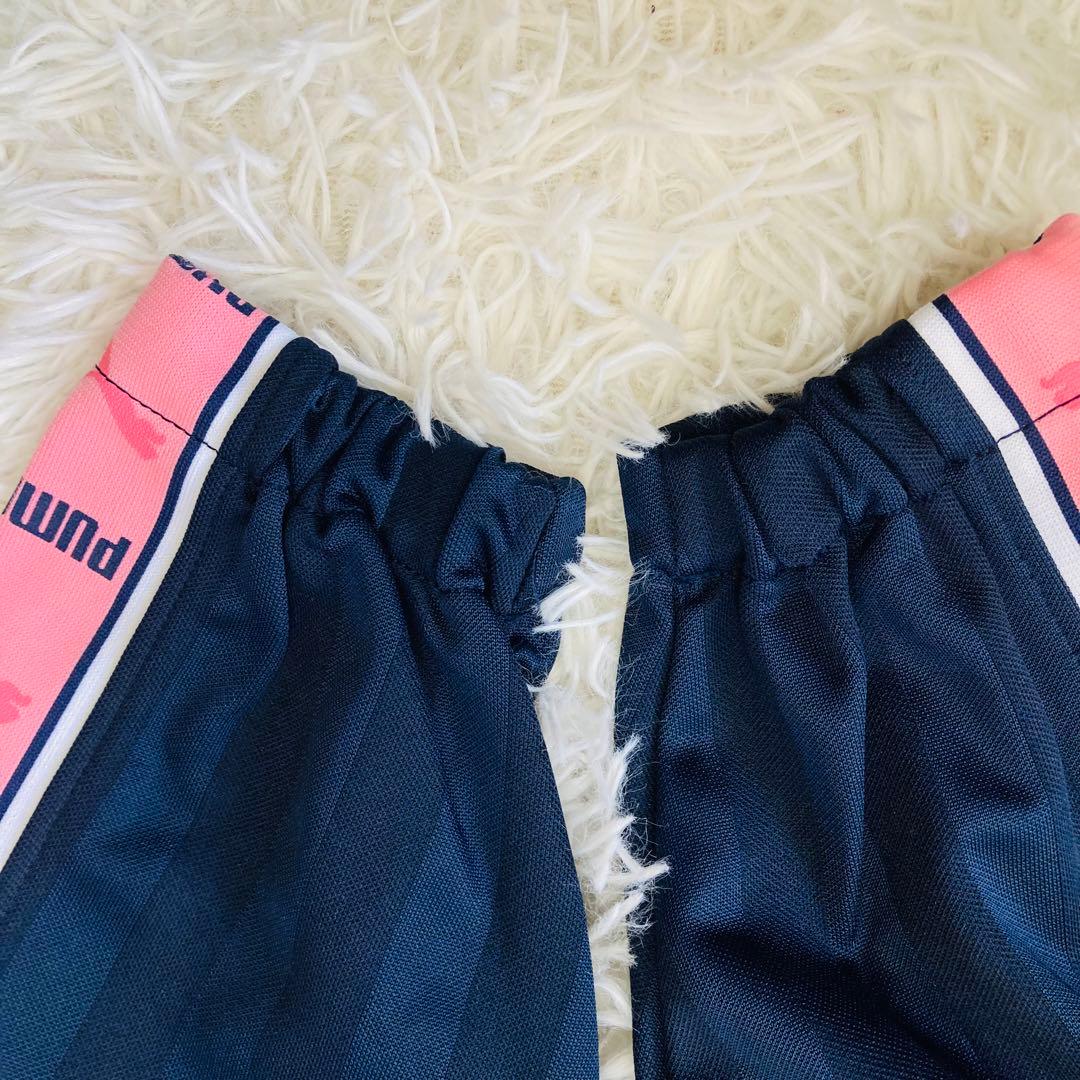 PUMA プージャー　セットアップ　ピンク　刺繍ロゴプリント