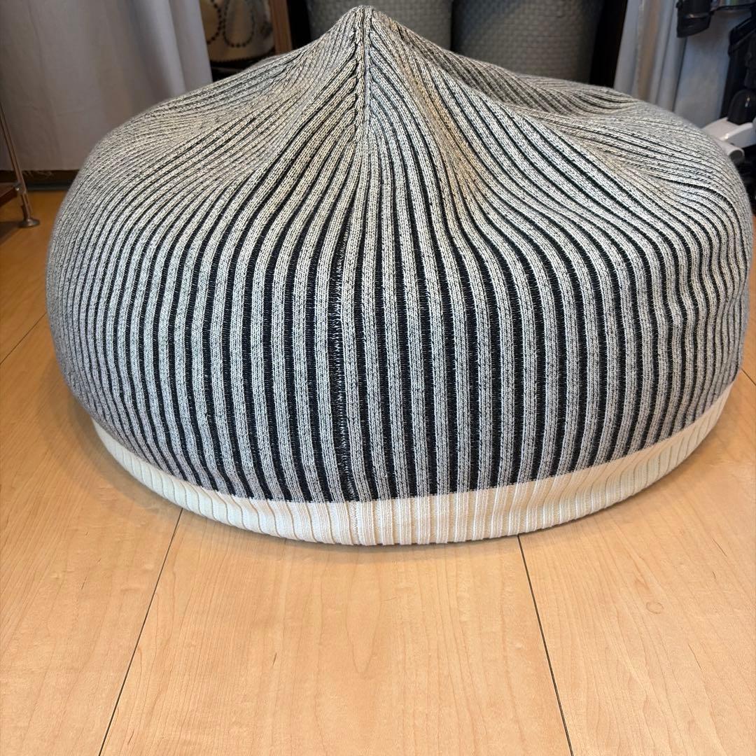 t*a様 無印良品　IDEE プーフ　PUUF White×Black MIX