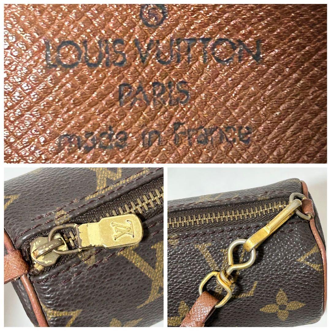 LOUIS VUITTON パピヨン 30 モノグラム ハンドバッグ ポーチ付
