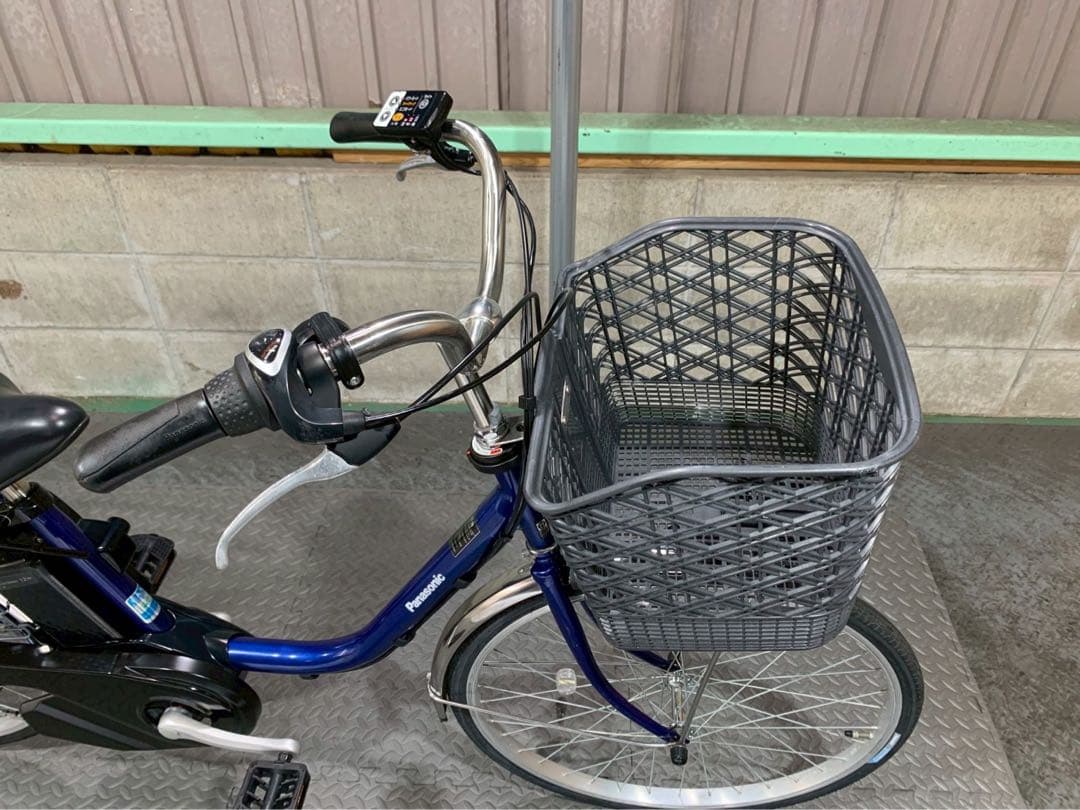 電動自転車　パナソニック　ビビSX 24インチ ネイビー　№8009
