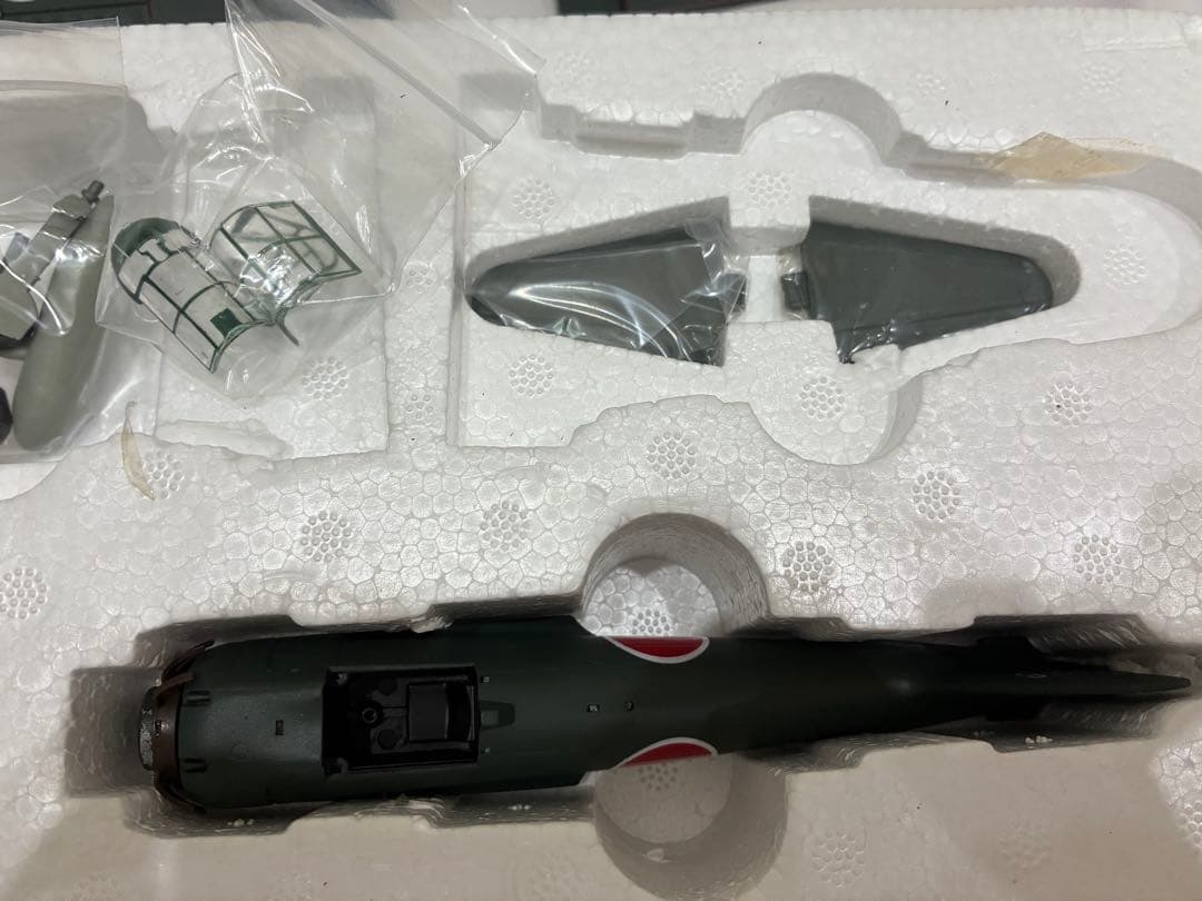 【未使用】マルシン零式艦上戦闘機52型 1/48スケール　金属製キットモデル