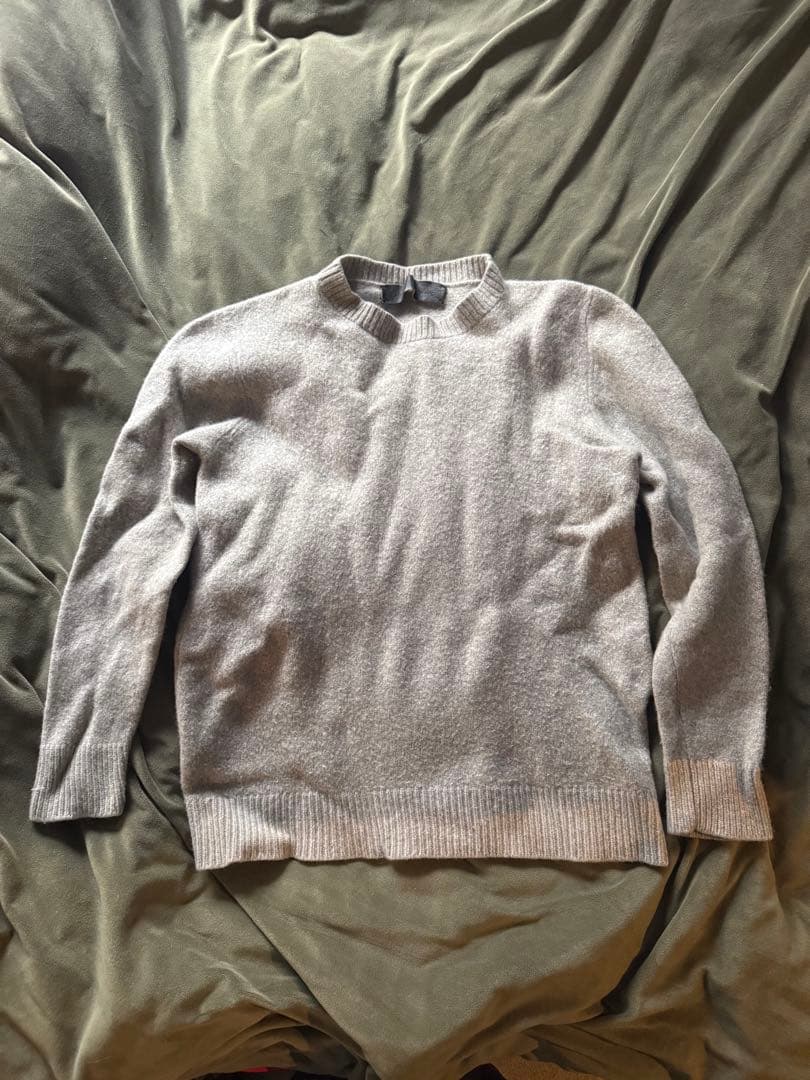 The Elder Statesman カシミヤクルーネックセーター