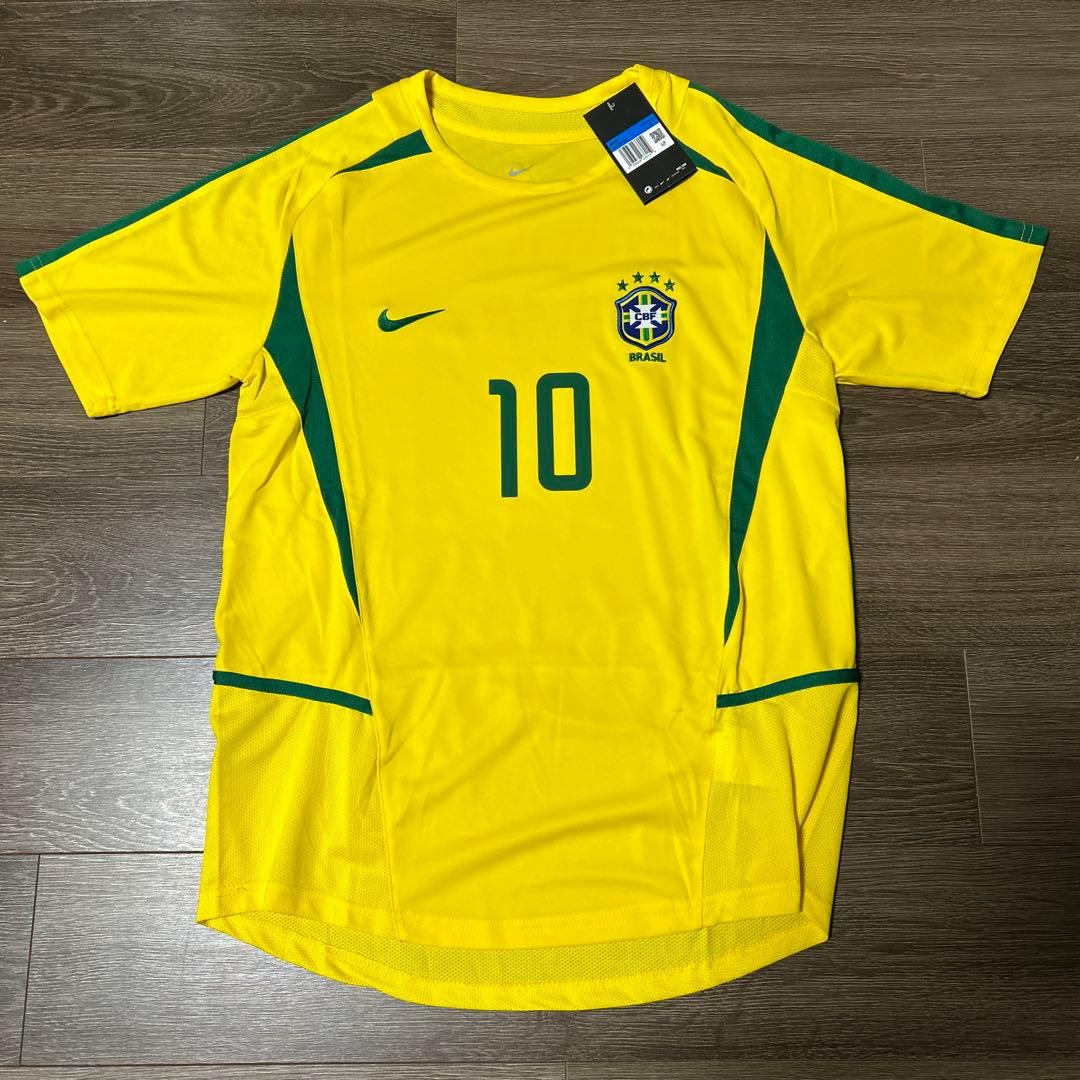 【未使用タグ付】ブラジル代表　リバウド選手　ユニフォーム