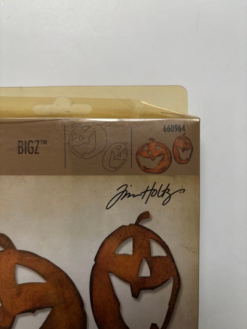 アルバム・スクラップ sizzix Tim Holtz Jack-o-Lanterns 660964