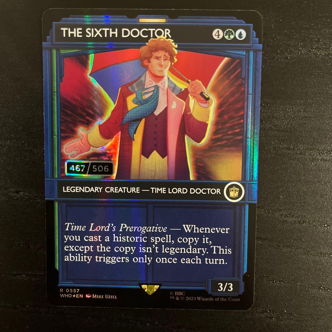 MTG 6代目ドクター　英語　foil ショーケース　シリアル　ダブルレインボウ
