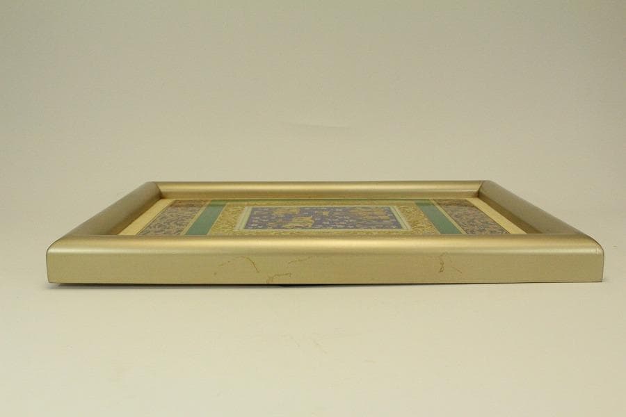 大倉陶園 陶額 狩の図 T.murata(LC968)