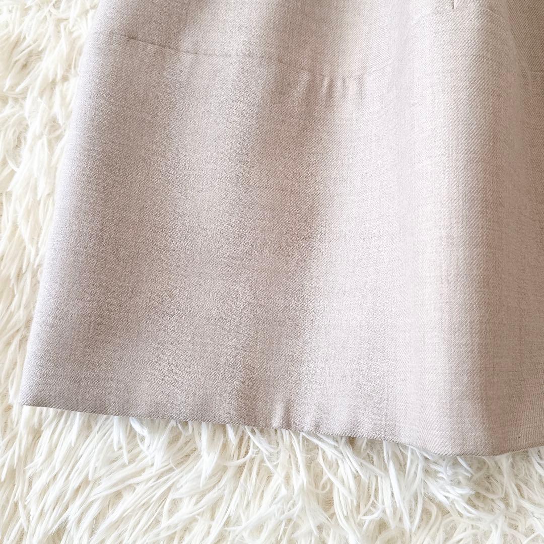 フォクシー✨レディブーケ ワンピース ノースリーブ グレージュ 定価14万 40