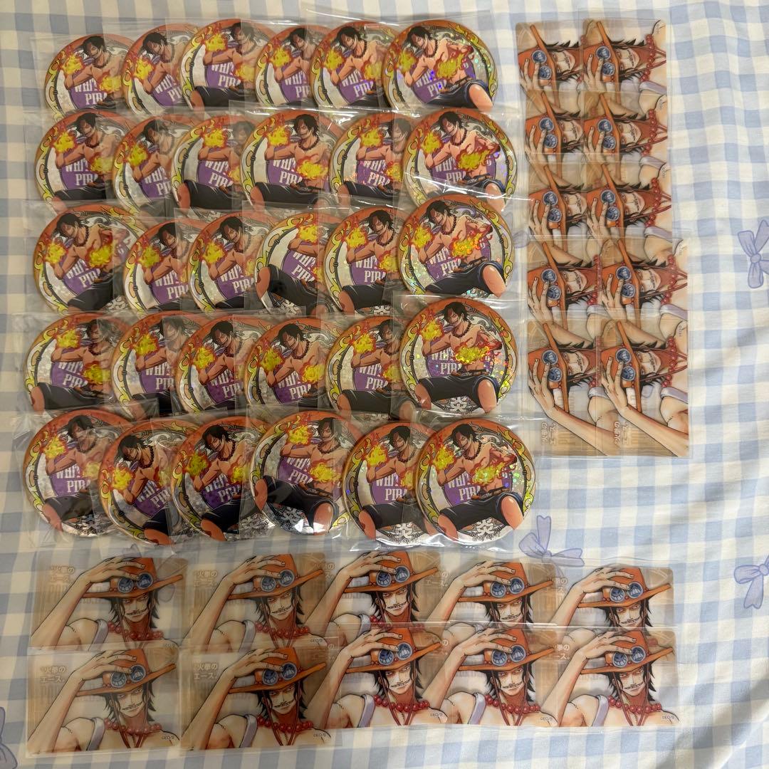 ワンピース 輩缶バッジ Shine エース