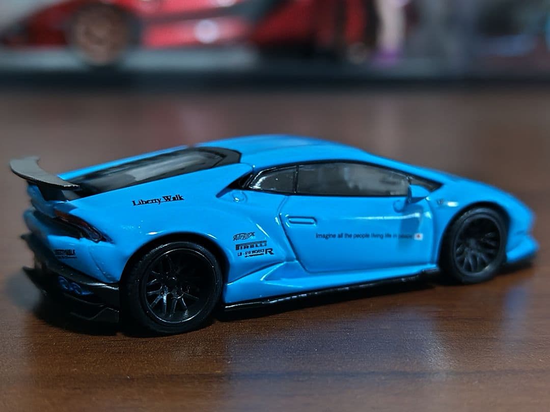 お*ー様 MINI GT ランボルギーニ ウラカン アヴェンタドール 4台セット