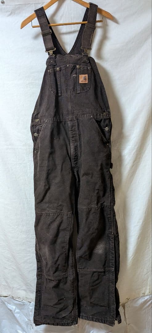 【Carhartt/カーハート】ダック ダブルニー サロペット つなぎ e669