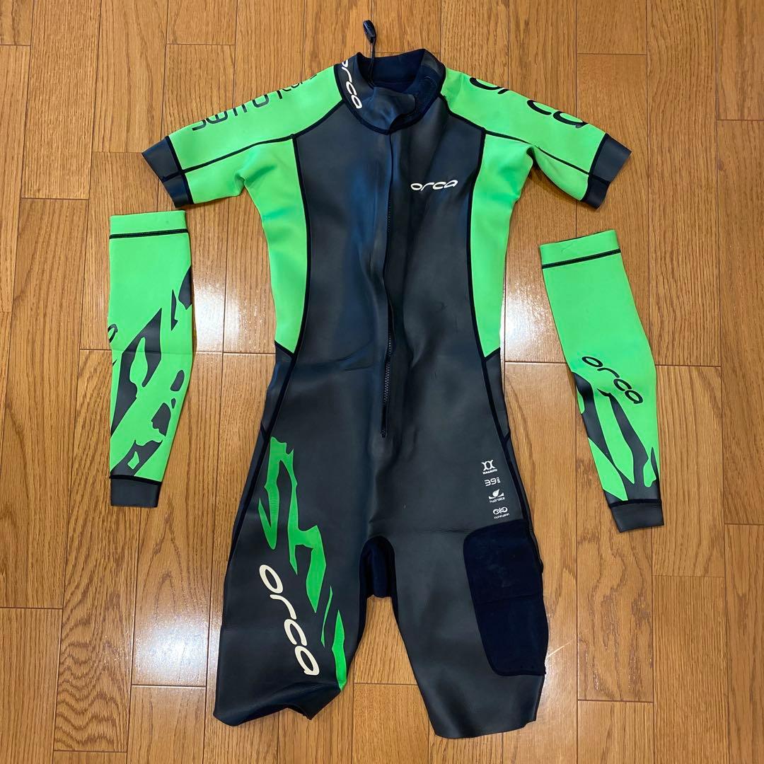 orca オルカ　ウェットスーツ　アームスリーブ　サイズMT スイムラン