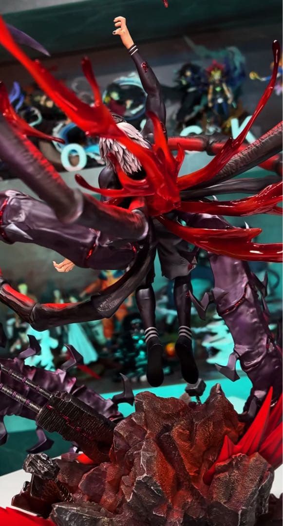 東京喰種トーキョーグール 金木研 【百足 半赫者】フィギュア ガレージキット