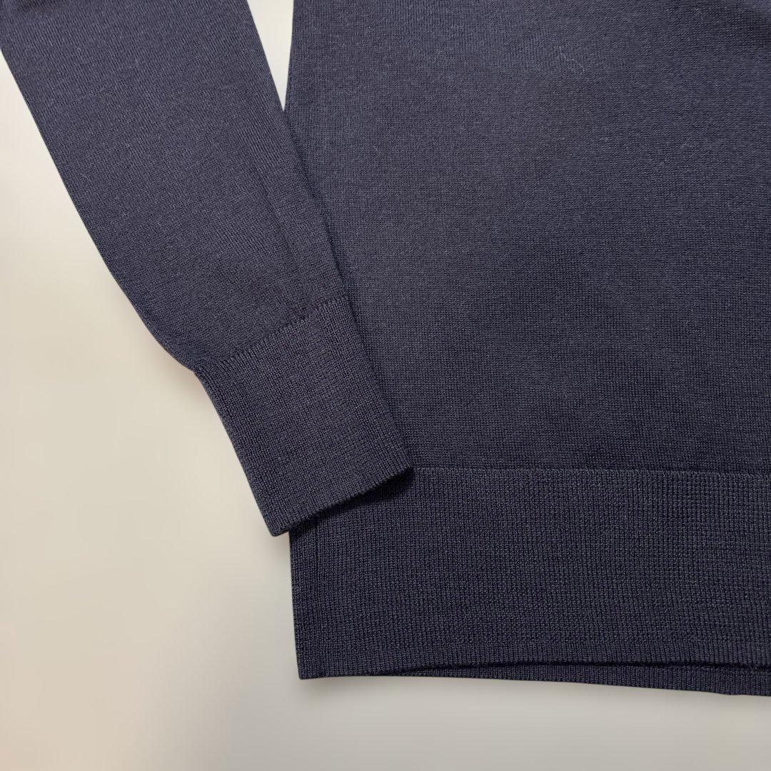 ブルックスブラザーズ ネイビー タートルネック セーター