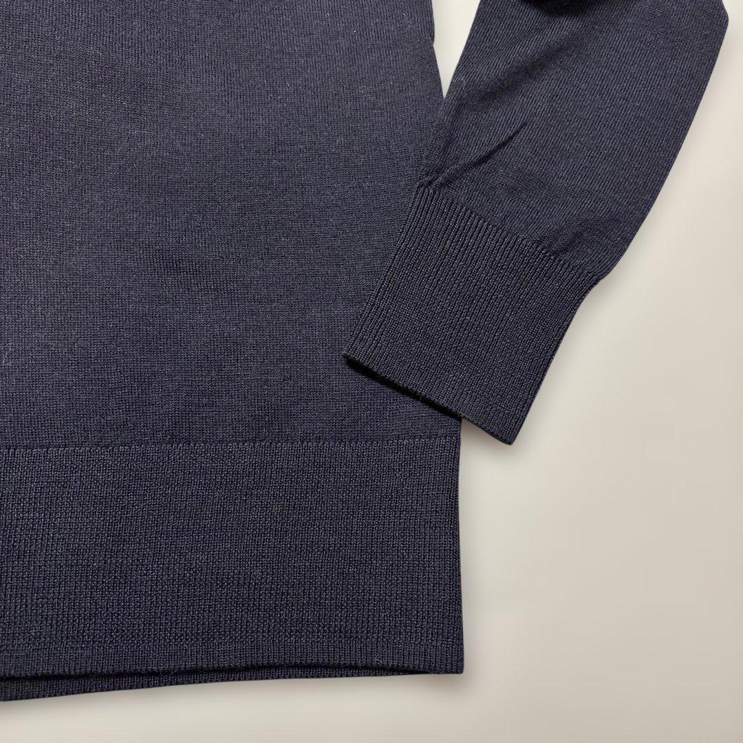 ブルックスブラザーズ ネイビー タートルネック セーター